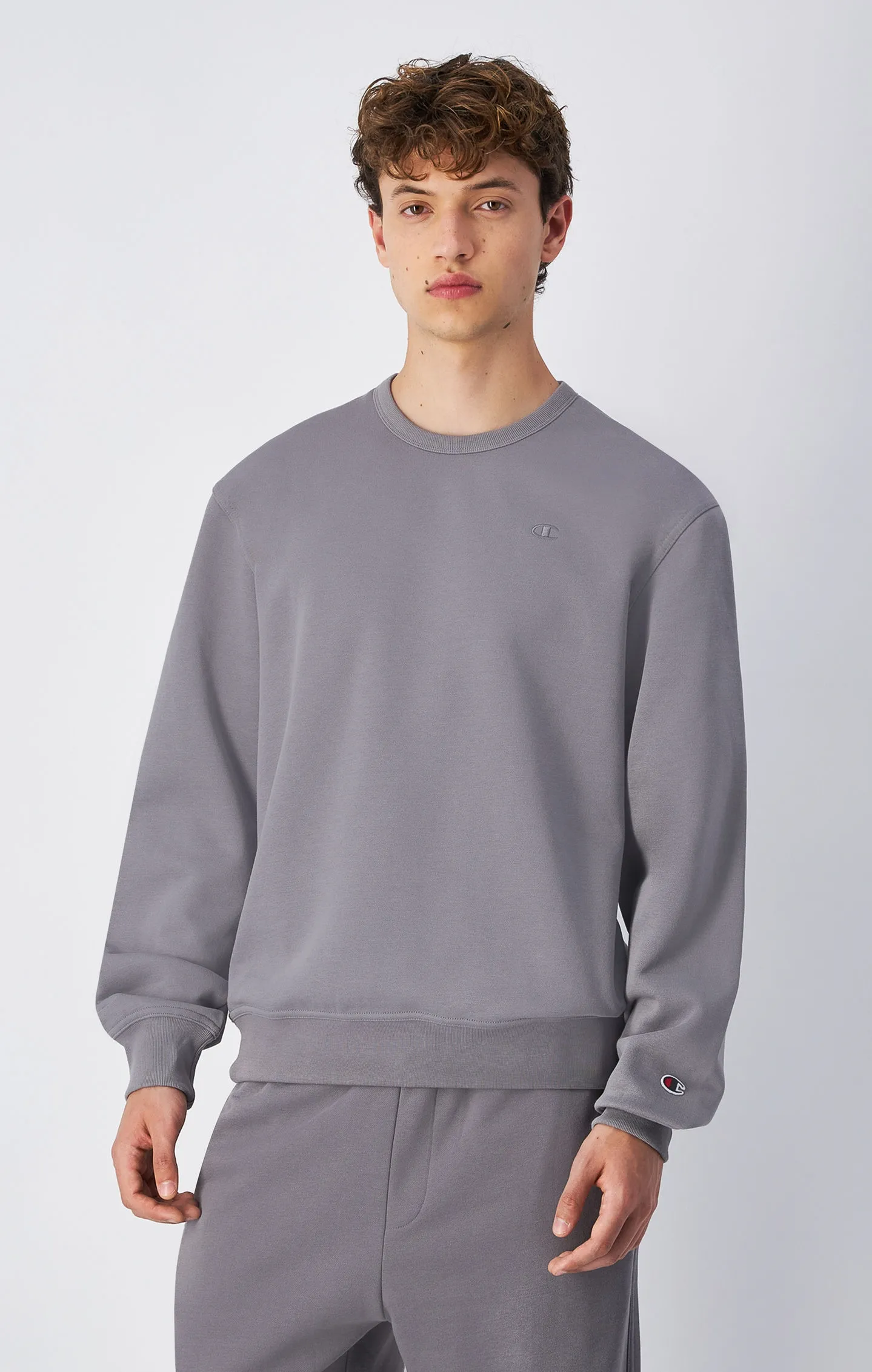 Sweatshirt en molleton avec logo C ton sur ton | Champion France